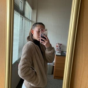 ❗️3 for $20❗️Nude color bomber jacket